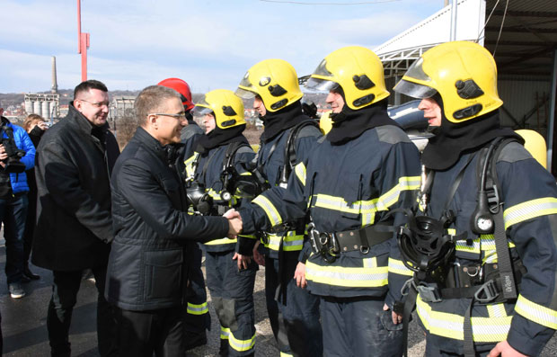 Небојша Стефановић отворио Ватрогасно-спасилачку станицу у Зајечару (ФОТО+ВИДЕО)